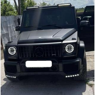 Front kofangerlæbe BRBS med LED Mercedes G-Klasse W463 1990–2018 foto 2