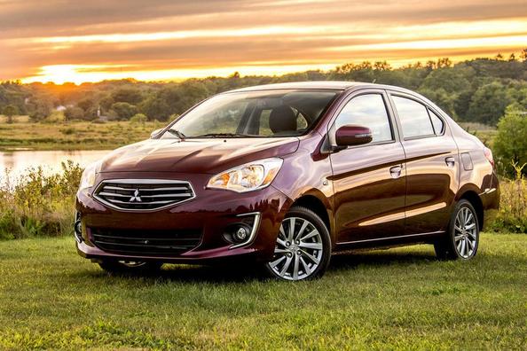 Budget-sedan: Mitsubishi Mirage