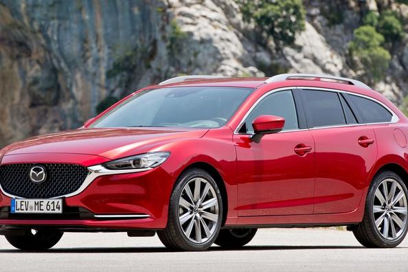 Test af opdaterede Mazda6 SW stationcar