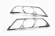 Skoda Octavia II A5 2006–2010 Krom forlygterammer (2 stk., plast) foto 2