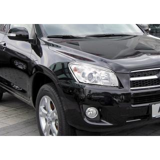 Krom forlygteafdækning 2009-2010 (2 stk., plast) Toyota Rav 4 2006–2013 foto 1
