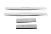 Chevrolet Cruze 2009–2015 Krom dørtrinslister (4 stk., OmsaLine) foto 3