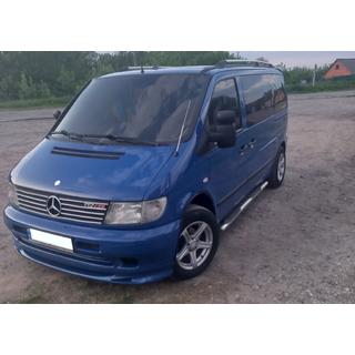 Nederste kofangerlæbe Brabos Style (til lakering) Mercedes Vito W638 1996–2003 foto 2