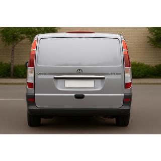 Rustfri baglygteafdækninger (2 stk.) Mercedes Vito W639 2004–2014 foto 1