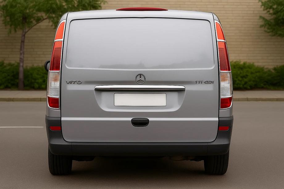 Mercedes Vito W639 2004–2014 Rustfri baglygteafdækninger (2 stk.) Image