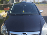 Opel Zafira B 2005–2011 Krom spejldæksler 2005-2008 (2 stk., rustfrit stål) foto 3