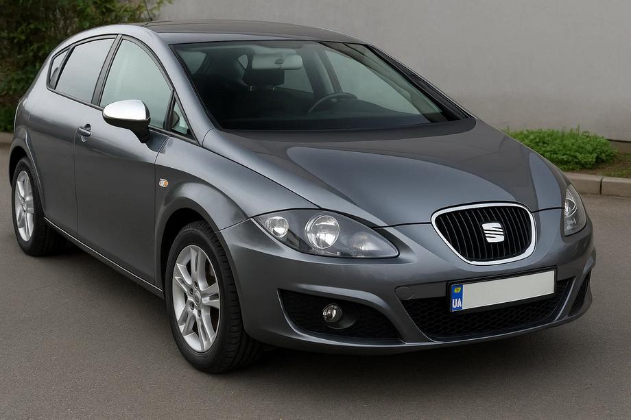 Seat Leon 2005–2012 Spejlkåber (2005-2010, 2 stk., rustfrit stål) Image