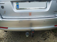 Skoda Octavia II A5 2006–2010 Bagagerumskantliste (rustfrit stål) foto 2
