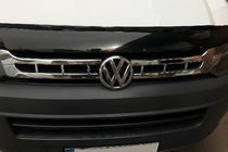 Volkswagen T5 2010–2015 Kølergrill-lister (Carmos, 2 stk., rustfrit stål) foto 4