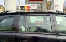 Opel Zafira B 2005–2011 Aluminium tagrælinger (Caravan, krom) foto 6