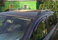 Opel Zafira B 2005–2011 Aluminium tagrælinger (Caravan, krom) foto 1