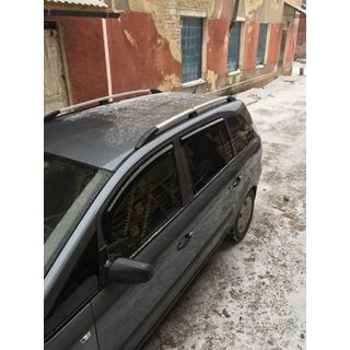 Aluminium tagrælinger (Caravan, krom) Opel Zafira B 2005–2011 foto 4