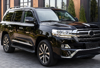 Toyota Land Cruiser 200 2007–2021 Bodykit-sæt 2016-2021 (Executive 2016) Sort farve foto 9