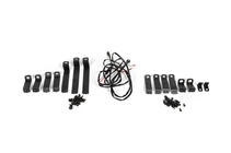 Toyota Land Cruiser Prado 150 2009–2023 TRD kofangerlæber for og bag (2017-) Sort farve foto 10
