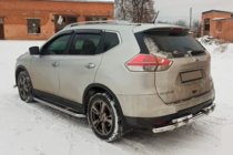 Nissan X-trail T32/Rogue 2014–2021 Bageste beskyttelsesbøjle NSXT.13.6.B1-08 (rustfrit stål) foto 4