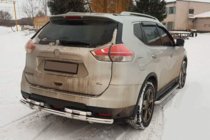 Nissan X-trail T32/Rogue 2014–2021 Bageste beskyttelsesbøjle NSXT.13.6.B1-08 (rustfrit stål) foto 2