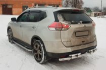 Nissan X-trail T32/Rogue 2014–2021 Bageste beskyttelsesbøjle NSXT.13.6.B1-08 (rustfrit stål) foto 3