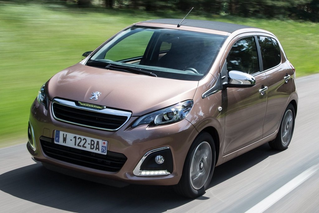 Kompakt byhatchback til byen: Peugeot 108