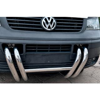 Frontbøjle ST006-03 "Nostrils" (rustfri stål) Volkswagen T5 Transporter 2003–2010 foto 4
