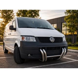 Frontbøjle ST006-03 "Nostrils" (rustfri stål) Volkswagen T5 Transporter 2003–2010 foto 1