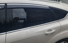 Ford Focus III 2011–2017 Niken vindafvisere med kromliste (SD/HB, 4 stk) foto 5