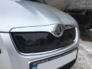 Skoda Fabia 2007–2014 Vinterafdækning til kølergrill (2007-2010, øvre) foto 2