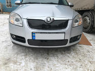 Skoda Fabia 2007–2014 Vinterafdækning til kølergrill (2007-2010, øvre) foto 4