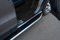 Citroen Nemo 2007–2017 Sidetrin Fullmond (2 stk., aluminium) foto 1