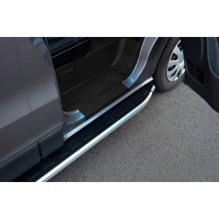 Sidetrin Fullmond (2 stk., aluminium) foto 1