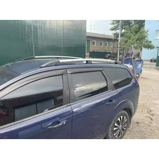 Tagrælinger i aluminium (Caravan, krom) foto 1