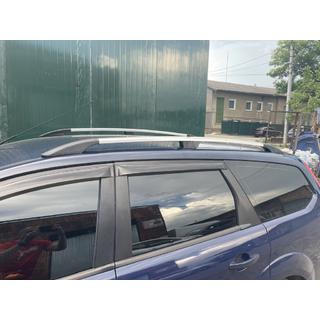 Tagrælinger i aluminium (Caravan, krom)