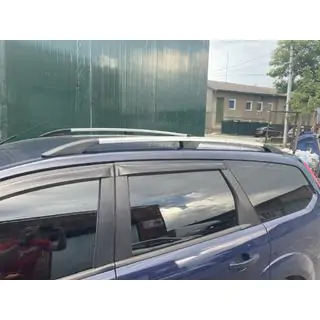 Tagrælinger i aluminium (Caravan, krom)