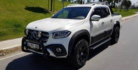Mercedes X class 2017–2020 Skærmforøgere (ABS) foto 6