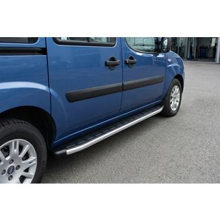 Fullmond sidetrin (2 stk., aluminium) Fiat Doblo I 2001–2005 foto 1