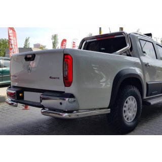 Bageste beskyttelsesbøjle AK003 (2018-2022, rustfri stål) Ford Ranger 2011–2022 foto 1