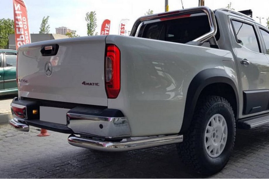 Ford Ranger 2011–2022 Bageste beskyttelsesbøjle AK003 (2018-2022, rustfri stål) Image