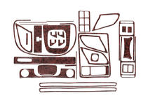 31-serie 1981–1992 Instrumentbrætpanel-indsatser (Meric) foto 2