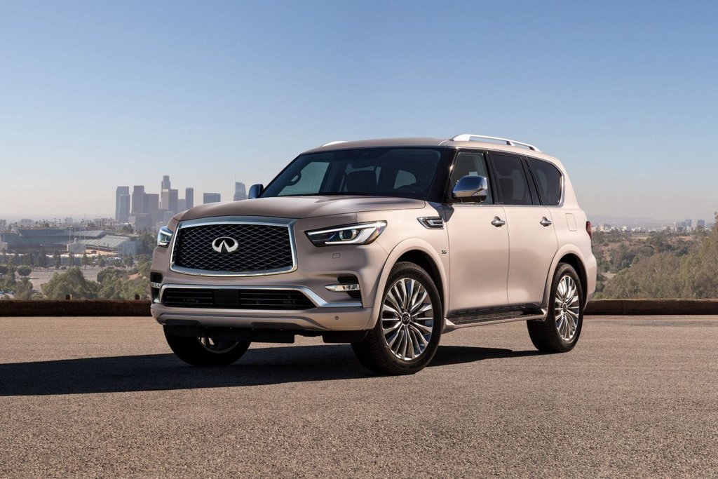 Test af den premium SUV Infiniti QX80