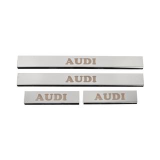 Krom dørtrinslister (4 stk., Carmos) Audi A4 B5 1994–2001 foto 1