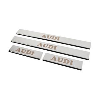 Krom dørtrinslister (4 stk., Carmos) Audi A4 B5 1994–2001 foto 2