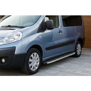Fullmond sidetrin (2 stk., aluminium) foto 1