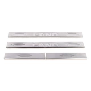 Dørtrinslister Carmos (4 stk., rustfrit stål) Toyota Land Cruiser 100 1998–2007 foto 2