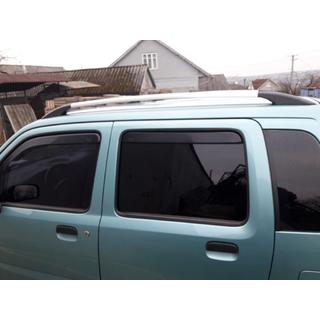 Krom tagrælinger Opel Agila 2000–2007 foto 2