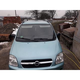Krom tagrælinger Opel Agila 2000–2007 foto 4