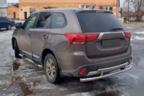 Mitsubishi Outlander 2012–2021 Bageste bøjle AK004-2 (rustfrit stål) foto 3
