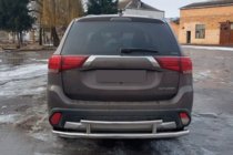 Mitsubishi Outlander 2012–2021 Bageste bøjle AK004-2 (rustfrit stål) foto 2