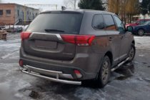 Mitsubishi Outlander 2012–2021 Bageste bøjle AK004-2 (rustfrit stål) foto 1