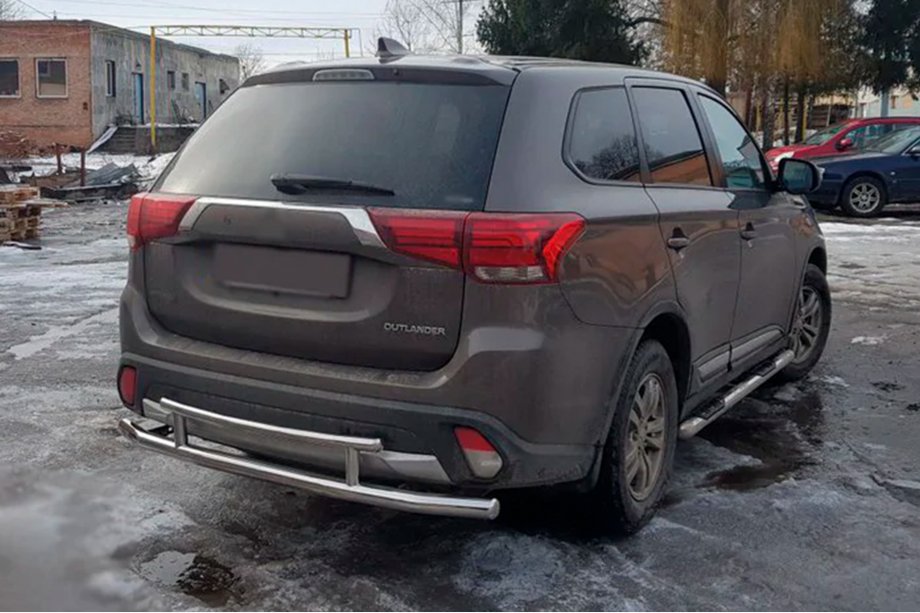 Mitsubishi Outlander 2012–2021 Bageste bøjle AK004-2 (rustfrit stål) Image