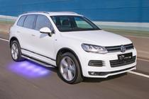 Volkswagen Touareg 2010–2018 Sidetrin OEM-stil V3 (2 stk., aluminium) foto 9