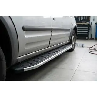 Fullmond sidetrin (2 stk., aluminium) foto 1